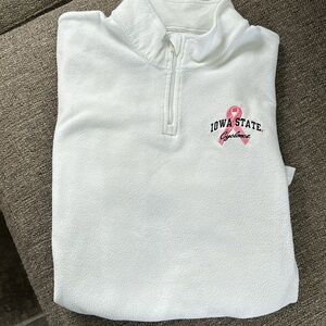 Under Armour Women’s Iowa State Cyclones Breast Cancer Ribbon Fleece QuarterZip